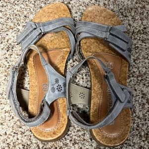 Light Blue Remonte Sandals